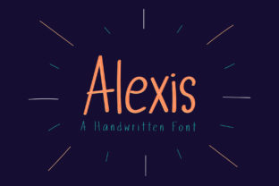 Alexis Font: Modern Handwritten Typography for Editorial Design