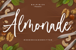 Almonade Font: Friendly Handwritten Type for Editorial Design