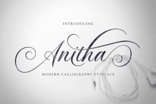 Anitha: A Handwritten Font for Craft and Design
