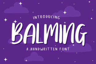 Balming Font: A Playful Typeface for Editorial Design