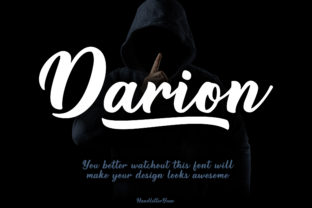 Darion Font: Bold Script for Digital Marketing