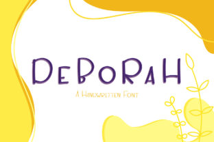 Deborah: A Friendly Handwritten Font for Creative Branding