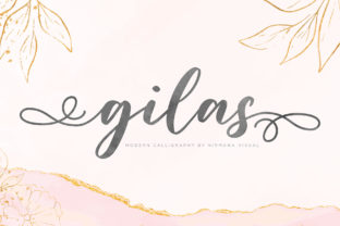 Discovering Gilas: A Handwritten Font for Elegant Publishing
