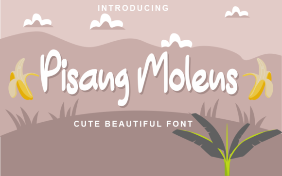 Elevate Your Brand with Pisang Molens: A Versatile Script Font