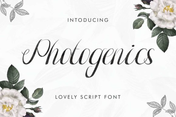 Elevate Your Craft with Photogenics: A Charming Handwritten Font