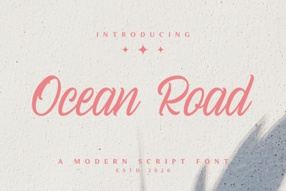 Exploring Ocean Road: A Friendly Handwritten Font