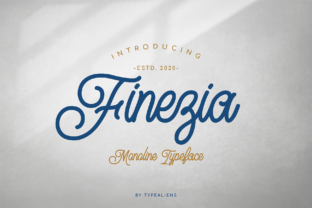Finezia Font: Versatile Script for Digital Marketing