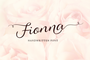 Fionna Font: Elegant Handwritten Style for Crafters