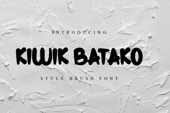 Kiwik Batako Font: Adding Playful Charm to Web Design