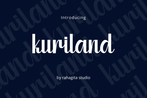 Kuriland Font: Elevating Brand Identity with Elegant Script