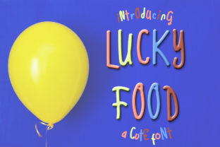 Lucky Food Font: A Versatile Handwritten Typeface for Makers