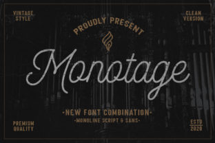 Monotage: The Perfect Duo Font for Creative Makers