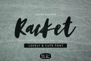 Racket Font Review: Authentic Handwritten Charm for Branding