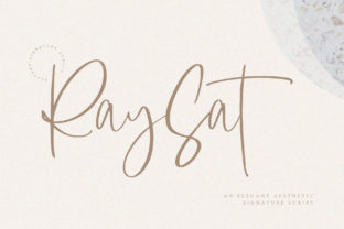 Raysat Font Review: Elegant Script for Brand Identity