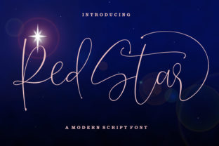 Redstar: The Perfect Script Font for Engaging Campaigns