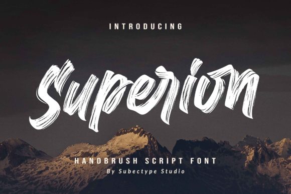 Superion Font: A Handwritten Typeface for Web Design