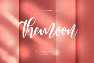 Themoon: A Handwritten Font for Polished Web Design