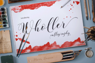 Wholler Font Review: Elegant Script for Web Design